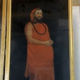 A portrait of the 33rd Acharya of Sringeri, Jagadguru Sri Sacchidananda Shivabhinava Nrisimha Bharati Mahaswamiji also adorns the hall in Ramalinga Vilasam