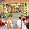 Dhuli Pada Puja being performed by Sri Ashok