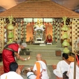 Dhuli Pada Puja being performed by Sri Ashok