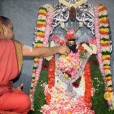 Sri Sannidhanam performing the Kumbhabhisheka of the Varasiddhi Vinayakar temple in Ramayyanpatti