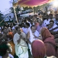 The Jagadgurus receiving a reverential welcome by the Mahajanas of the holy city of Rameswaram