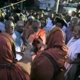The Jagadgurus receiving a reverential welcome by the Mahajanas of the holy city of Rameswaram