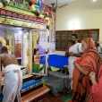 The Jagadgurus having Darshan at the Sringeri Shankara Math in Rameswaram