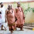 In the afternoon, the Jagadgurus had Darshan of the deities in the Sringeri Shankara Math