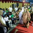 Sri Mahasannidhanam and Sri Sannidhanam blessed hundreds of needy and physically challenged people with artificial legs and tricycles