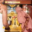 Sri Sannidhanam then had Darshan at the Kannika Parameshwari temple located in the Bazaar Street