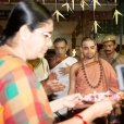 In the evening, the devotees of Salem arranged for a grand procession of Sri Sannidhanam