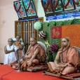 Jagadgurus at the public function upon arrival in Sathyamangalam