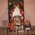 Sri Sannidhanam performing the nightly Chandramoulishwara Puja in Sathyamangalam