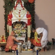 Sri Sannidhanam performs the nightly Chandramoulishwara Puja