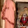 Sri Sannidhanam visited the Meenakshi Sundareshwara temple and Sri Rama Anjaneya temple in Sathyamangalam
