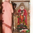 Sri Sannidhanam visited the Meenakshi Sundareshwara temple and Sri Rama Anjaneya temple in Sathyamangalam