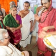 Sri Sannidhanam with S. Sankararaman, Hon Secretary of Amar Seva Sangam