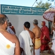 Abhinava Vidyatirtha Block — foundation stone laid decades ago by Sri Mahasannidhanam