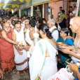 The Jagadgurus welcomed at Shenkottai