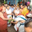 The Jagadgurus welcomed at Shenkottai