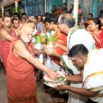 The Jagadgurus welcomed at Shenkottai