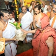 The Jagadgurus welcomed at Shenkottai