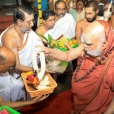 The Jagadgurus welcomed at Shenkottai