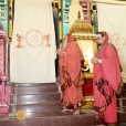 Jagadgurus at the beginning of the Kumbhabhishekam ceremonies