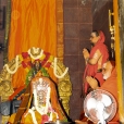 Sri Mahasannidhanam performing the Prathishta Kumbhabhisheka of Sri Adi Shankaracharya