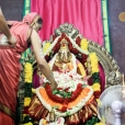 Sri Mahasannidhanam performing the Prathishta Kumbhabhisheka of Goddess Sharadamba