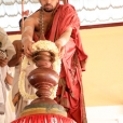 Sri Sannidhanam performing the Kalashabhisheka ceremonies