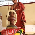 Sri Sannidhanam performing the Kalashabhisheka ceremonies