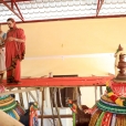 Sri Sannidhanam performing the Kalashabhisheka ceremonies