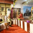Public function in the evening to celebrate the Kumbhabhishekam