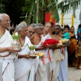 Sri Sannidhanam visiting the Sri Sampath Gopalakrishnan temple in Varadaiyyan Gramam in Ayikudy