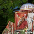 Sri Sannidhanam being taken in a procession