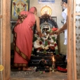 Sri Sannidhanam having Darshan at the Sringeri Shankara Math in Sivagangai