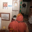 Sri Mahasannidhanam visiting the Sringeri Shankara Math in Sivagangai