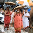 Jagadgurus being welcomed back to Sringeri