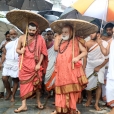 Jagadgurus being welcomed back to Sringeri