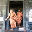 The Jagadgurus depart from Sringeri