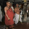 Sri Sannidhanam having Darshan at the Dharmasamvardhini Sameta Panchanadeeshwarar temple