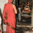 Sri Sannidhanam having Darshan at the Dharmasamvardhini Sameta Panchanadeeshwarar temple