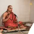 Sri Sannidhanam giving a Anugraha Bhashanam