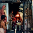 The Jagadgurus at the famous temple of Tirunavanaikaval