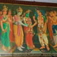 Paintings at the Aayir Vaishya Samajam in Tiruchirapalli