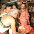 Sri Sannidhanam at the Bhajana Matham at Keezhapavur