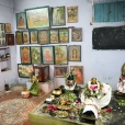 The Jagadgurus visited Navaneeta Krishnan Bhajana Matham in the Tenkasi Agrahara