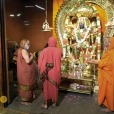 The Jagadgurus had Darshan of Sri Prajna Dakshinmurti in the Ashram campus