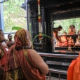 A Dhara Patram was dedicated to the Shiva Linga (Kashi Vishwanatha) in the Ashram