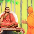 Dhuli Pada Pooja was then was performed by Swami Omkarananda