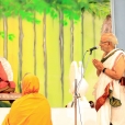 Vidwan R Krishnamurti Shastri spoke on the occasion and said that the Jagadgurus are like moving Kalpa-Vrikshas