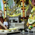 Later the Sharada Chandramoulishwara Pooja was performed by Sri Mahasannidhanam