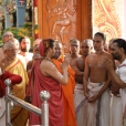 At 6:30 am the following day, Sri Sannidhanam performed a special Pooja to Sri Prajna Dakshinamurti